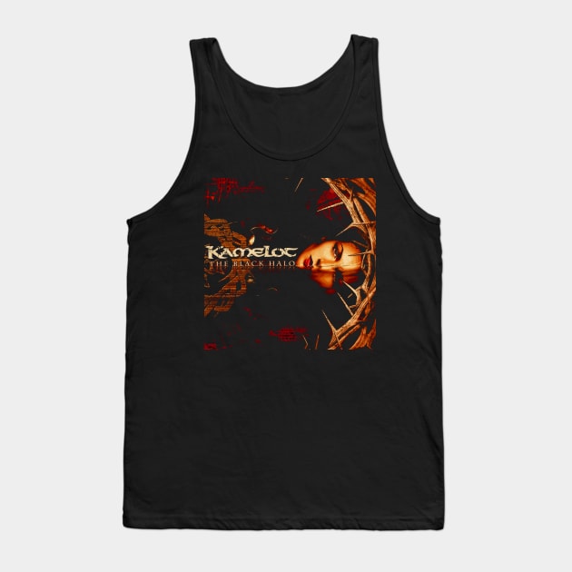 Elysium Echoes Kamelots T-Shirts, Melodic Metal Bliss Infused into Every Stitch Tank Top by Fantasy Forest